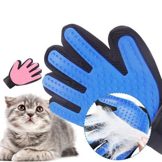 Cat & Dog Hair Removal Comb Gloves - One Size Fits All